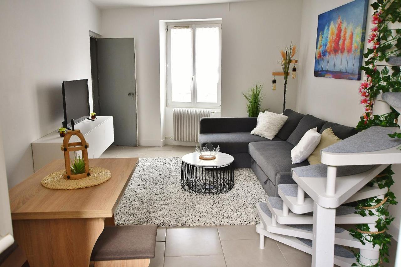 Ferienwohnung Secret Garden - Duplex Moderne - Jardin - Netflix - Provins Exterior foto