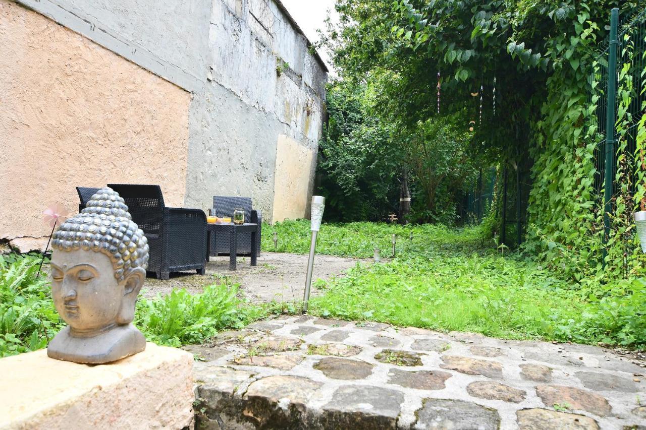 Ferienwohnung Secret Garden - Duplex Moderne - Jardin - Netflix - Provins Exterior foto
